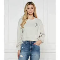 Bluzy damskie - CALVIN KLEIN JEANS Bluza Cropped Fit - miniaturka - grafika 1