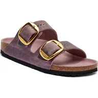 Klapki i japonki damskie - Birkenstock Klapki Arizona Big Buckle z dodatkiem skóry - miniaturka - grafika 1
