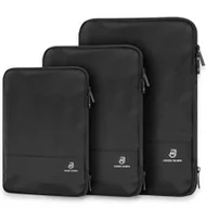 Akcesoria podróżnicze - James Hawk Packing Cubes - Zestaw Trzech Kompresyjnych Organizerów Podróżnych 3 Szt. - miniaturka - grafika 1
