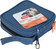 Sprzęt podróżny i transportery dla psów - ZOLUX Składana miska 2w1 dla psa BIVOUAK 2x700 ml niebieska - miniaturka - grafika 1
