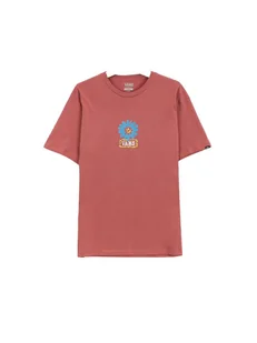 T-shirt Męski VANS Dual Bloom SS Tee Withered Rose VN000G48CHO1 S - Koszulki męskie - miniaturka - grafika 1