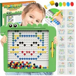 WOOPIE Tablica Magnetyczna dla Dzieci Montessori MagPad Dinozaur - Tablice dla dzieci - miniaturka - grafika 1