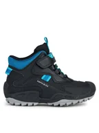 Buty dla chłopców - Geox Śniegowce Jr New Savage B Abx J261WB 050BU C9269 M Czarny - miniaturka - grafika 1