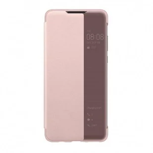 Huawei Smart View Flip Cover pokrowiec etui z klapką typu Smart Huawei P30 Lite różowy (51993078) - Etui i futerały do telefonów - miniaturka - grafika 1
