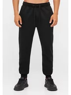 Spodnie sportowe męskie - Bench Spodnie dresowe "Sully" w kolorze czarnym - miniaturka - grafika 1