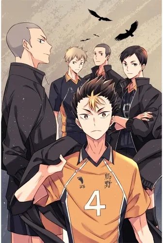 Plakat Anime Manga Haikyuu hy_064 A3 (custom)