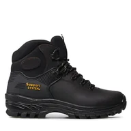 Buty trekkingowe męskie - Trekkingi Grisport 10242D26G Czarny - miniaturka - grafika 1
