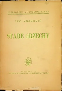 Stare grzechy, 1936 r. - Poezja - miniaturka - grafika 1