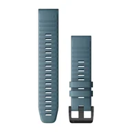 Akcesoria do zegarków - Garmin Pasek silikonowy na nadgarstek QuickFit 22 stalowoniebieski - miniaturka - grafika 1