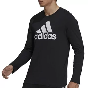 Bluza adidas Longsleeve Essentials GV5274 - czarna - Adidas - Bluzy sportowe męskie - miniaturka - grafika 1