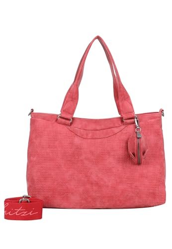 Fritzi aus Preussen Fritzi Joly Waffly Dark Red Shopper damskie, ciemnoczerwony