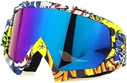 Gogle Motocyklowe Cross Enduro Hulajnoga Quad Atv Rower Moto Cross