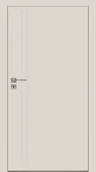 Drzwi wewnętrzne - Dre Drzwi Wewnętrzne Pełne Binito 50 Lakier Latte - miniaturka - grafika 1