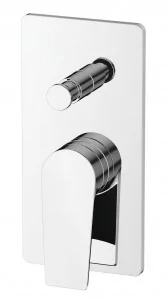 VITALLE 3950302105 Orvieto bateria wannowo-prysznicowa z prze$476cznikiem chrom - Przyciski spłukujące - miniaturka - grafika 1