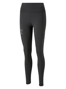 Puma Legginsy "Seasons Full" w kolorze czarnym do biegania - Spodnie sportowe damskie - miniaturka - grafika 1