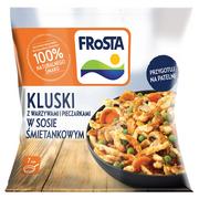 FRoSTA - Kluski z warzywami i pieczarkami z sosem