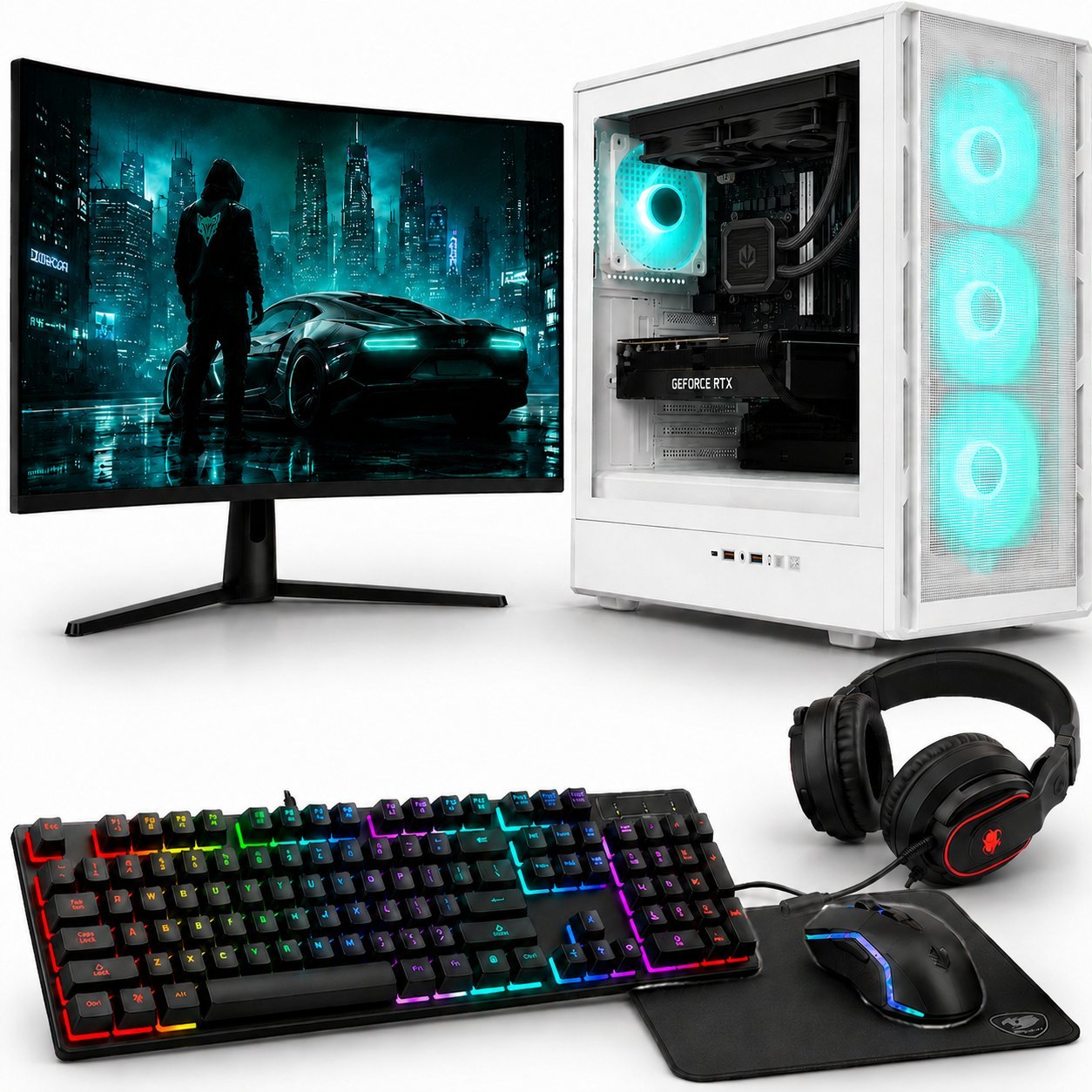 Altreo Zestaw KOMPUTER GAMINGOWY Intel I7 14700F RTX 5070 512GB 64GB