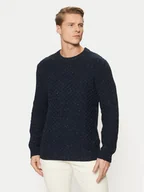 Swetry męskie - Tom Tailor Sweter 1044537 Granatowy Regular Fit - miniaturka - grafika 1