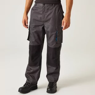 Regatta Professional Męskie Spodnie Heroic Worker Szary, Rozmiar: 32" - Spodnie męskie - miniaturka - grafika 1