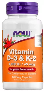 Vitamin D3 & K2 1000Iu 120Vkaps. - Witaminy i minerały - miniaturka - grafika 1