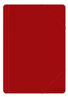Teczki i skoroszyty - OFFICE PRODUCTS Teczka z gumką A4, PP, 500mikr., 3-skrz., czerwona 21195251-04 - miniaturka - grafika 1