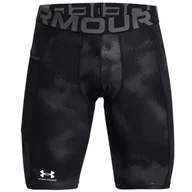 Bielizna sportowa męska - Męskie kalesony Under Armour HG Armour Printed Lg Sts Rozmiar: M / Kolor: czarny - miniaturka - grafika 1