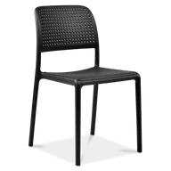 Fotele i krzesła ogrodowe - Nardi Krzesło ogrodowe Bora Bistrot antracytowe 40243.02.000 - miniaturka - grafika 1