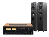 Zestawy stereo - NAD C 3050 (orzech) + Diva 5 (czarny) - miniaturka - grafika 1