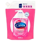 Kosmetyki kąpielowe dla dzieci - Cussons Carex Strawberry Candy Antybakteryjne mydło w płynie opakowanie uzupełniające 1000 ml - miniaturka - grafika 1