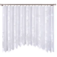 Firany - Firana żakardowa ANIELA, 300 x 150 cm, kolor biały - miniaturka - grafika 1