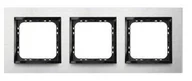 Klawisze i ramki - Ospel Impresja szczotkowane aluminium ramka R-3YAC/62/25 R-3YAC/62/25 - miniaturka - grafika 1