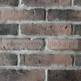 Płytki ze starej cegły - ciemnobrązowa z przebarwieniami - Inne materiały budowlane - miniaturka - grafika 1