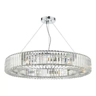 Lampy sufitowe - Lampa wisząca Teyana 9 Light Pendant Polished Chrome Crystal - miniaturka - grafika 1