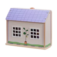 Figurki dla dzieci - Zestaw drewniana szkoła z figurkami Peppa, podstawka Drop & Play - miniaturka - grafika 1