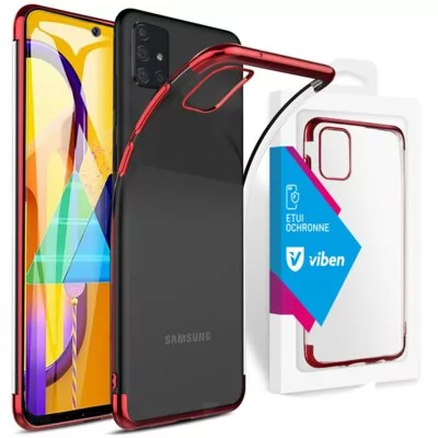 Samsung Viben Viben VIBEN Etui Obudowa Hybrid Galaxy M31s 2020 Kolor czerwony 2408
