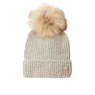 Czapki damskie - Czapka Columbia Winter Blur Pom Pom Beanie 1862101191 - beżowa - miniaturka - grafika 1