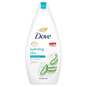 Kosmetyki do kąpieli - Dove Hydrating Care żel pod prysznic 450ml - miniaturka - grafika 1