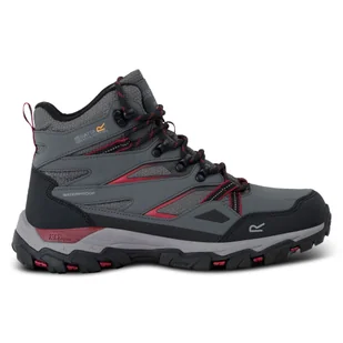 Regatta Damskie Buty Trekkingowe Wysokie Holcombe III Szary, Rozmiar: 38 - Buty trekkingowe damskie - miniaturka - grafika 1