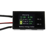 Podzespoły elektroniczne - Wskaźnik LCD napięcia/pojemności BG21 - miniaturka - grafika 1