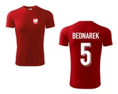 Koszulki sportowe męskie - Treningowa Koszulka POLSKA BEDNAREK 5 - miniaturka - grafika 1