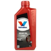 Oleje przekładniowe - VALVOLINE Gear Oil 75w 1L - olej przekładniowy do skrzyni biegów i mostu - miniaturka - grafika 1