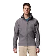 Kurtki męskie - Columbia Męska kurtka softshell Cascade Ridge 3, kolor szary, rozmiar XXL - miniaturka - grafika 1