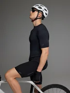 Koszulki rowerowe - 4F Koszulka rowerowa męska - czarna L - miniaturka - grafika 1