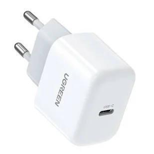 UGREEN UGREEN Mini Wall USB-C 20W biały 027297 - Ładowarki do telefonów - miniaturka - grafika 1