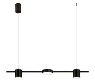 LED Żyrandol na lince LED/24W/230V 3000K czarny - Lampy sufitowe - miniaturka - grafika 1
