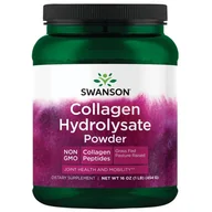 Witaminy i minerały - SWANSON Hydrolizowany kolagen w proszku (454 g) - miniaturka - grafika 1
