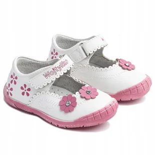 Wojtyłko buty dziecięce skóra ekologiczna rozmiar 24 - Buty dla dziewczynek - miniaturka - grafika 1