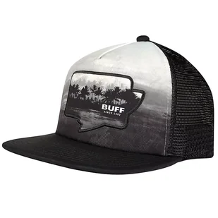 BUFF Trucker Cap Sendel Black L/XL - Czapki i chusty sportowe damskie - miniaturka - grafika 1