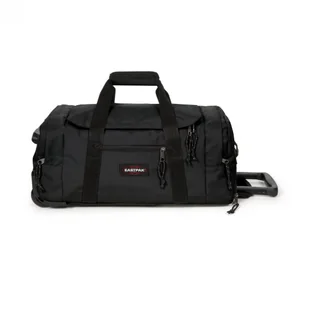 Mała torba podróżna Eastpak Leatherface S+ - black - Walizki - miniaturka - grafika 1