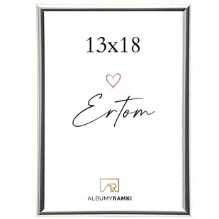 LS1318s LINE STYLE 13x18 Ramka silver - Ramki na zdjęcia - miniaturka - grafika 1